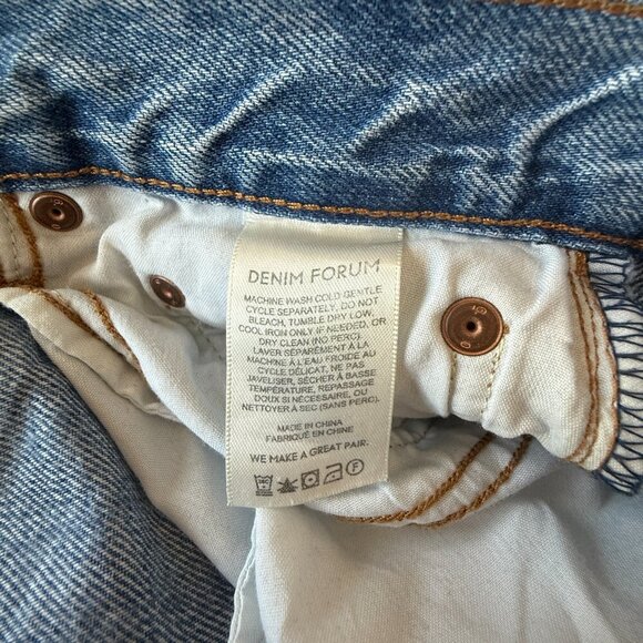 Women's 24 Aritzia Denim Forum The Joni High Rise Loose 29L Button Fly - Picture 8 of 9